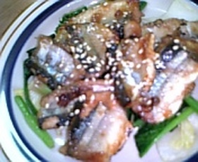秋刀魚の蒲焼風
