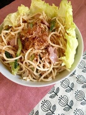 子どもも大好き〜☆明太子サラスパ!!