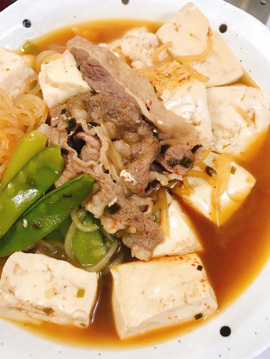 ⭐️ 超簡単とても美味しい肉豆腐！！の画像