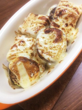 島豆腐とナスとズッキーニのチーズ焼き