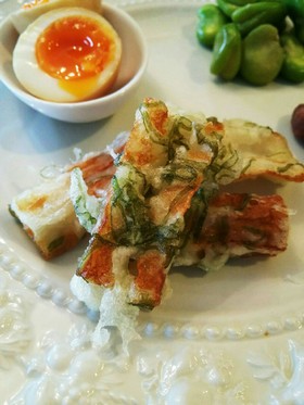お弁当用 ちくわの天ぷら(磯辺揚げ)