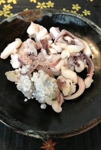 あおりいかの下足の煮付け