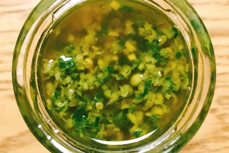 実山椒から作る椒麻ソース じゃおまー レシピ 作り方 By 小室食堂 クックパッド 簡単おいしいみんなのレシピが349万品