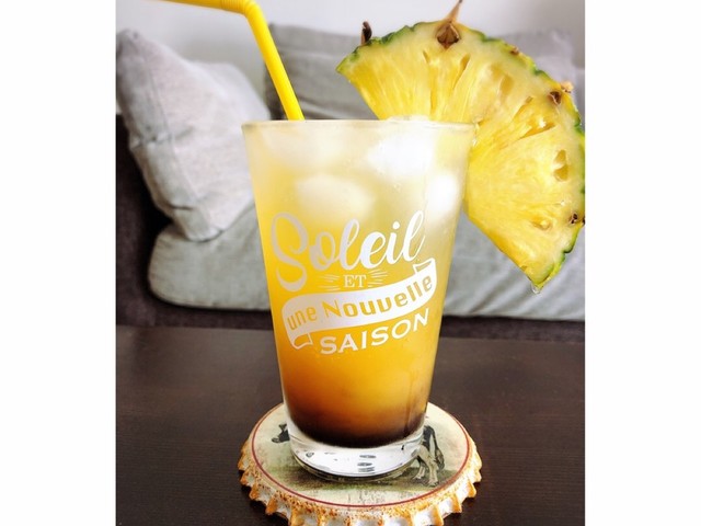 パイナップルteaソーダ レシピ 作り方 By みんご7号 クックパッド 簡単おいしいみんなのレシピが355万品