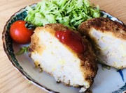 春キャベツと新玉ねぎのふわふわ♪鶏メンチの写真