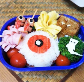 キャラ弁 ゲゲゲの鬼太郎 目玉のおやじ