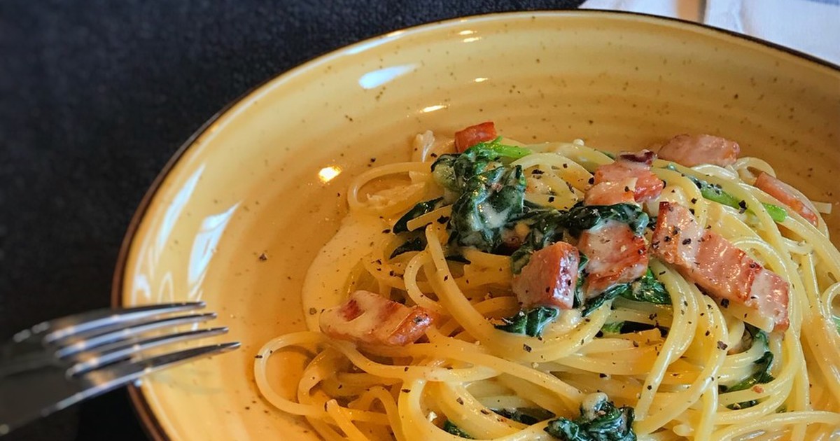 ビーツとほうれん草のパスタのレシピ