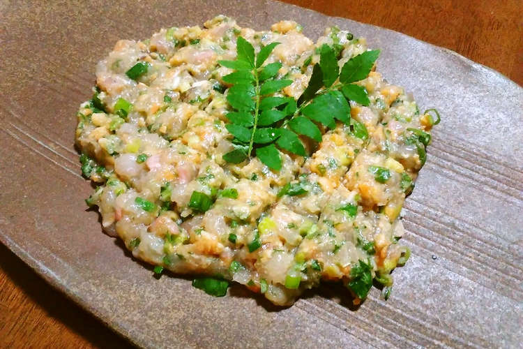 あまごのなめろう レシピ 作り方 By ｄａｉｆｕｋｕ６ クックパッド 簡単おいしいみんなのレシピが353万品