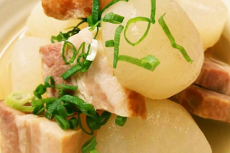 大根とブロックベーコンの煮物 レシピ 作り方 By 花おと クックパッド 簡単おいしいみんなのレシピが364万品