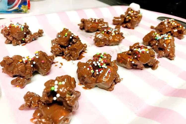簡単 可愛い チョコクランチ レシピ 作り方 By Omemechan クックパッド 簡単おいしいみんなのレシピが361万品