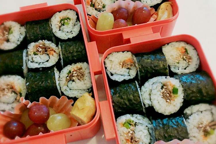 女子高生お弁当 巻物 レシピ 作り方 By かふかう クックパッド 簡単おいしいみんなのレシピが367万品
