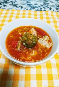 ゴロゴロ野菜の食べるスープ
