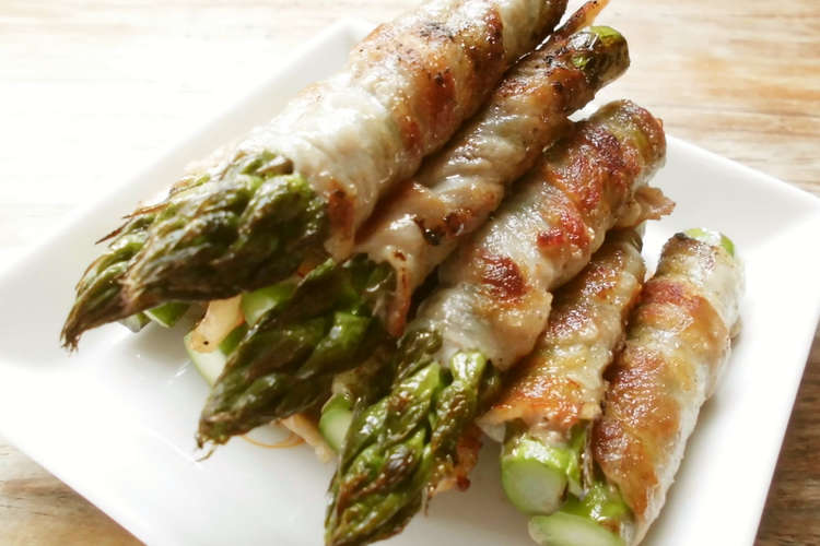 肉巻きアスパラのピラミッド レシピ 作り方 By 花時計咲いた クックパッド 簡単おいしいみんなのレシピが360万品