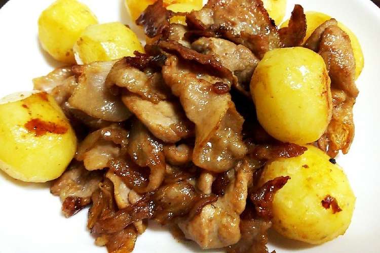 豚肉とじゃがいもの甘辛炒め レシピ 作り方 By Minato クックパッド 簡単おいしいみんなのレシピが363万品