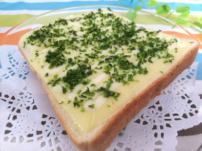 青のり救済！青のりマヨチーズトーストの写真