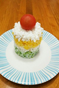 【覚書】お誕生日♡ライスケーキ(離乳食)