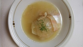 簡単☆新玉ねぎの丸ごとスープ