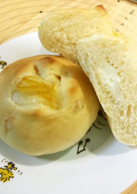 クリチ＆マーマレードのオレンジピールパン