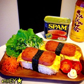 めちゃウマ!! スパムおにぎり♪♪♪