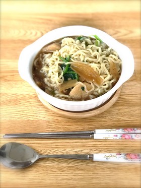 肉じゃがリメイクラーメン