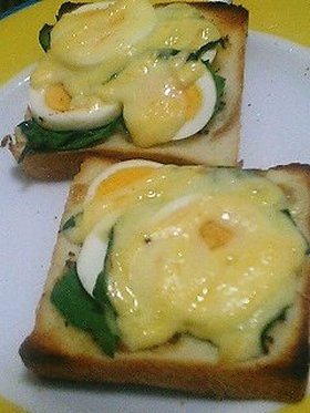 超、朝食、タマゴトースト