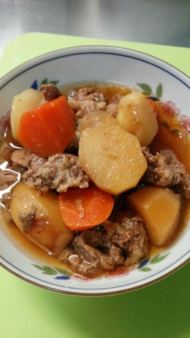 スロークッカーで簡単♪肉じゃが