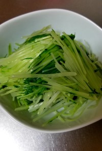 水菜❣ズボラな茹で方Wおひたしに♬