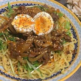 漢気料理肉そば