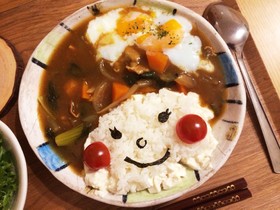 カフェ風!カレーライス♪
