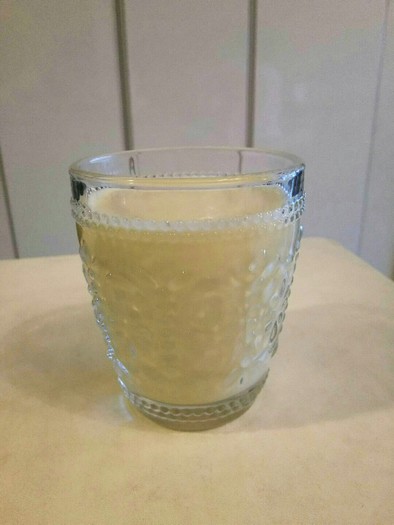 メロンの豆乳ジュースの写真