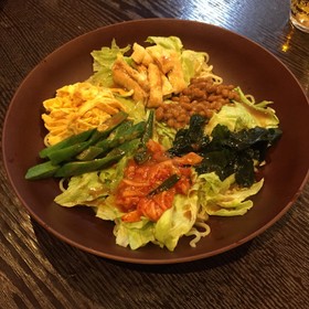 納豆キムチ冷やし中華