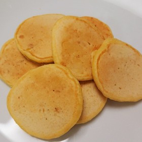 離乳食中期~幼児食コーン入りパンケーキ