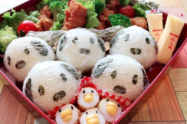 運動会お弁当 スヌーピー おにぎり レシピ 作り方 By かなえいきくん クックパッド