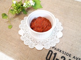 水煮トマト缶で手作りピザソース♪