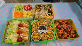 運動会☆カップちらし寿司☆サンドイッチ