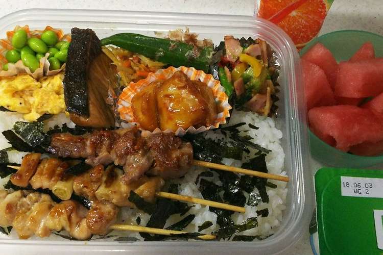 焼きとり弁当 ぶり照り レシピ 作り方 By 毎日ドカベン クックパッド 簡単おいしいみんなのレシピが365万品