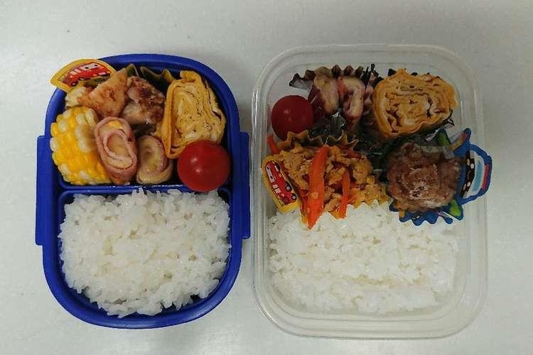 幼稚園年少さんのお弁当５月親子遠足 レシピ 作り方 By 美味子 クックパッド 簡単おいしいみんなのレシピが359万品