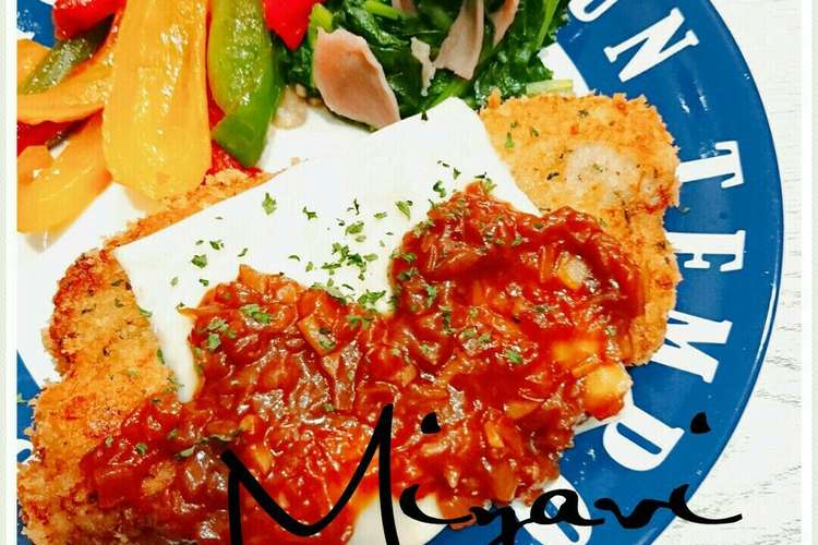 トマトなし Wチーズのミラノ風カツレツ レシピ 作り方 By Micha クックパッド 簡単おいしいみんなのレシピが374万品