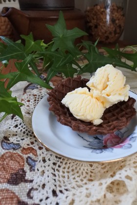 バターなしMIX粉でチョコ ピッツェル