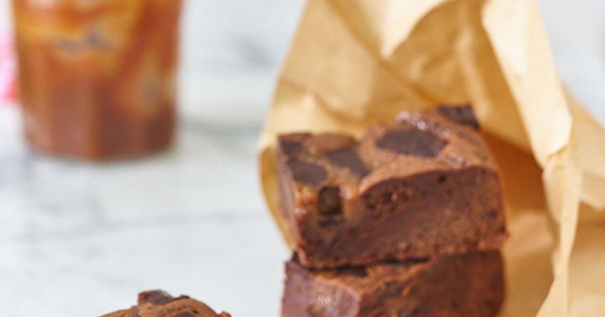 キャラメルブラウニーのレシピ