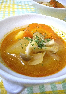 大根が美味しい!トマトスープ