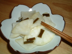 大根の甘酢漬け