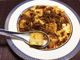 辛いの大好き♡四川風麻婆豆腐