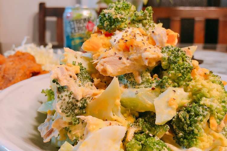 デリ風 ブロッコリーと茹で卵のサラダ レシピ 作り方 By Okan食堂 クックパッド 簡単おいしいみんなのレシピが375万品