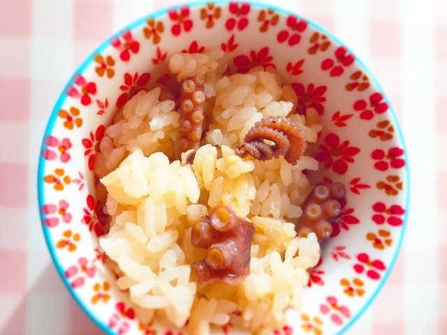 柔らかタコの炊き込みご飯 レシピ 作り方 By アイス クックパッド 簡単おいしいみんなのレシピが360万品