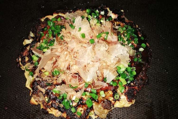 関西風 ふわサクッのスジコンお好み焼き レシピ 作り方 By Potibart クックパッド 簡単おいしいみんなのレシピが356万品