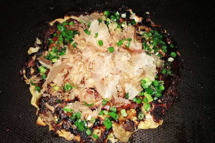 関西風 ふわサクッのスジコンお好み焼き レシピ 作り方 By Potibart クックパッド 簡単おいしいみんなのレシピが375万品