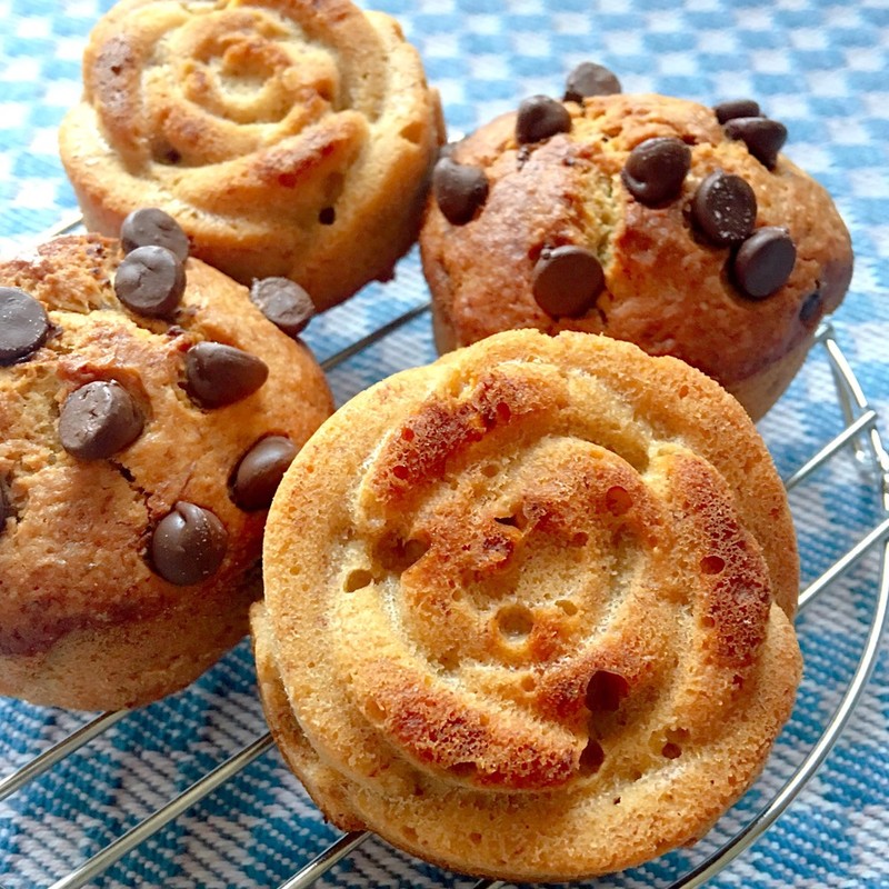 バナナマフィンのレシピ