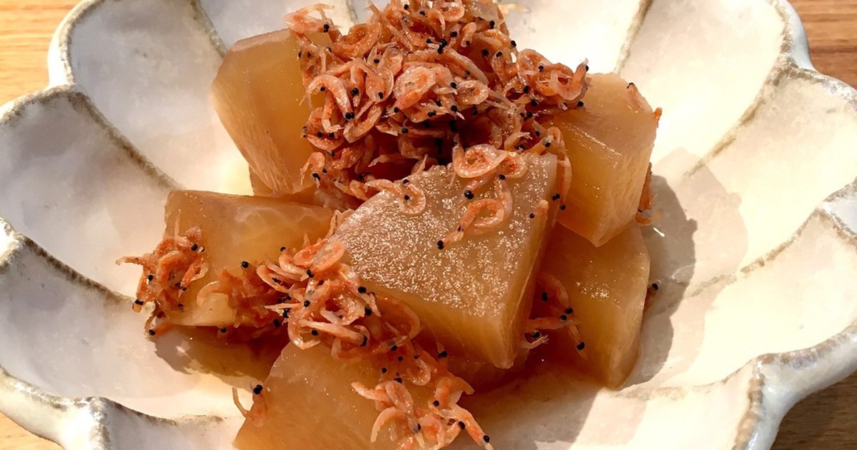 あみエビの旨味で美味しい 大根の煮物 レシピ 作り方 By さちごはん クックパッド