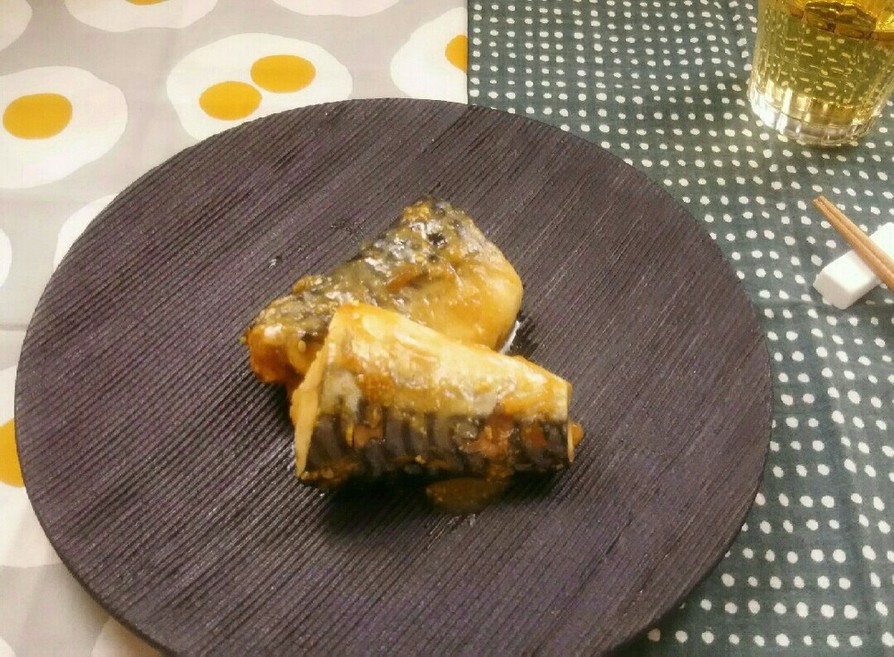 ポリ袋湯煎で介護食♥鯖の味噌煮の画像